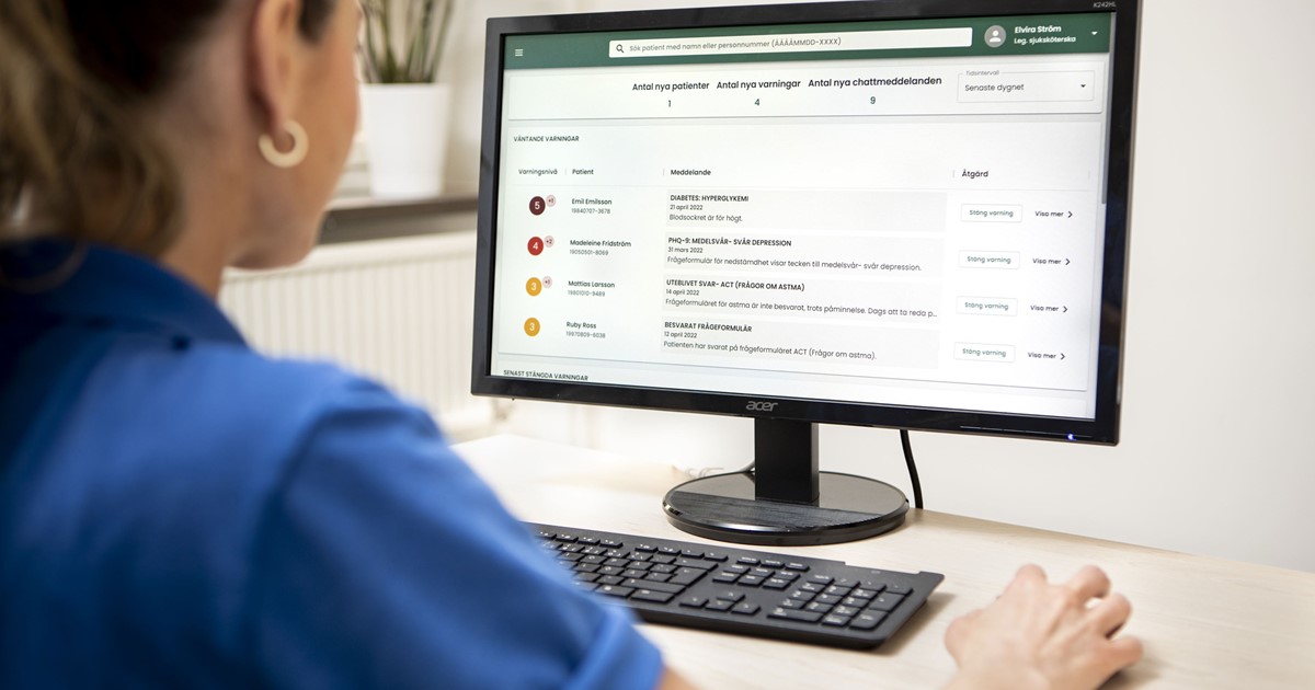 Platform for Remote Patient Monitoring in Sweden | ImagineCare®